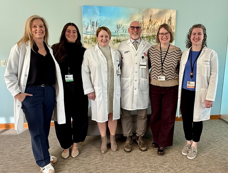 The six members of South Shore Hospital's Palliative Care Team