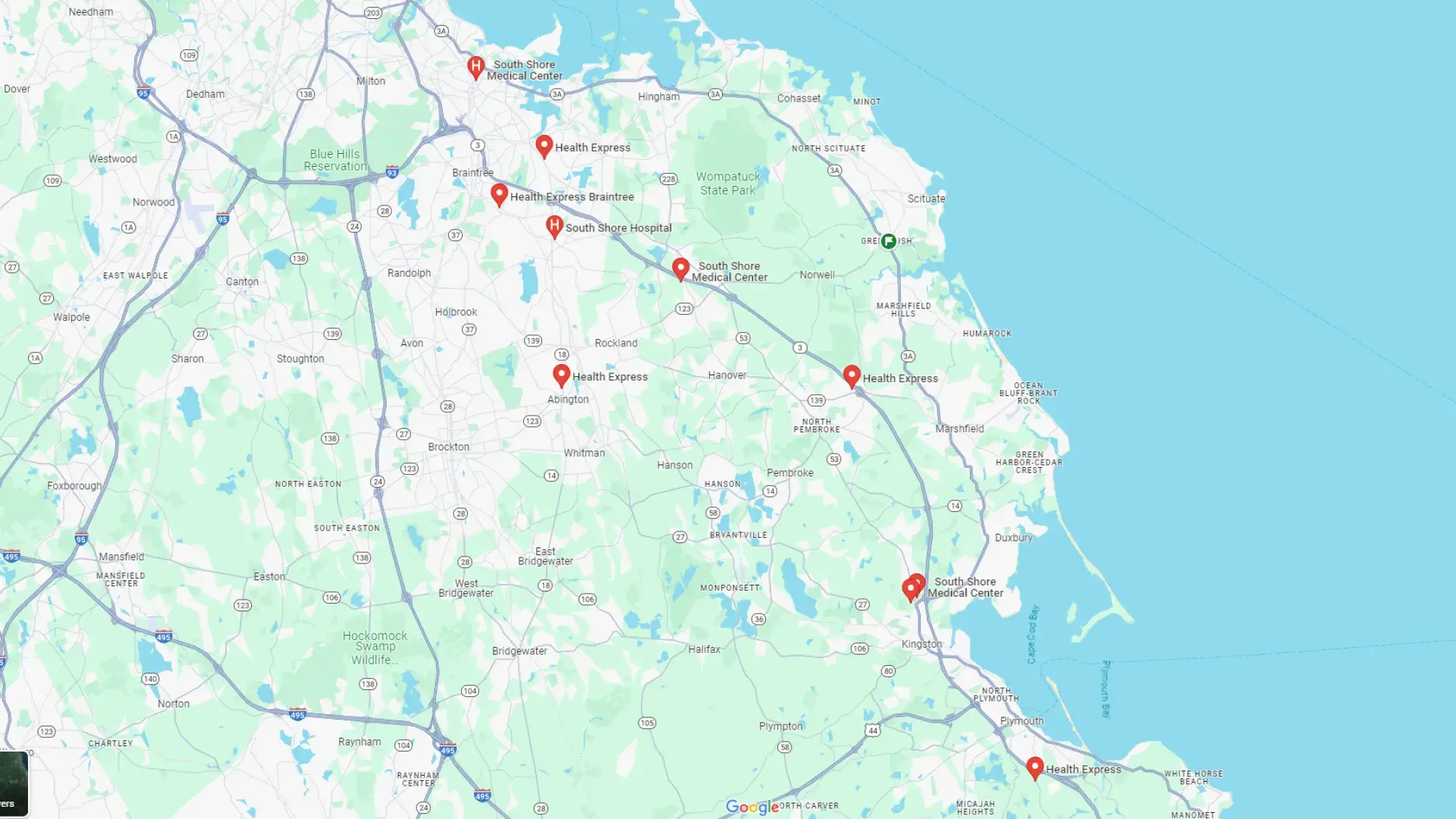 south shore urgent care 