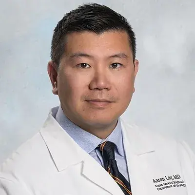 Headshot of Aaron Lay, MD of Mass General Brigham