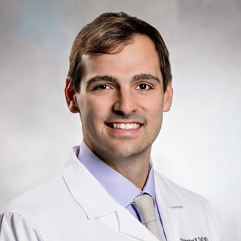 Headshot of Christopher Dall, MD of Mass General Brigham